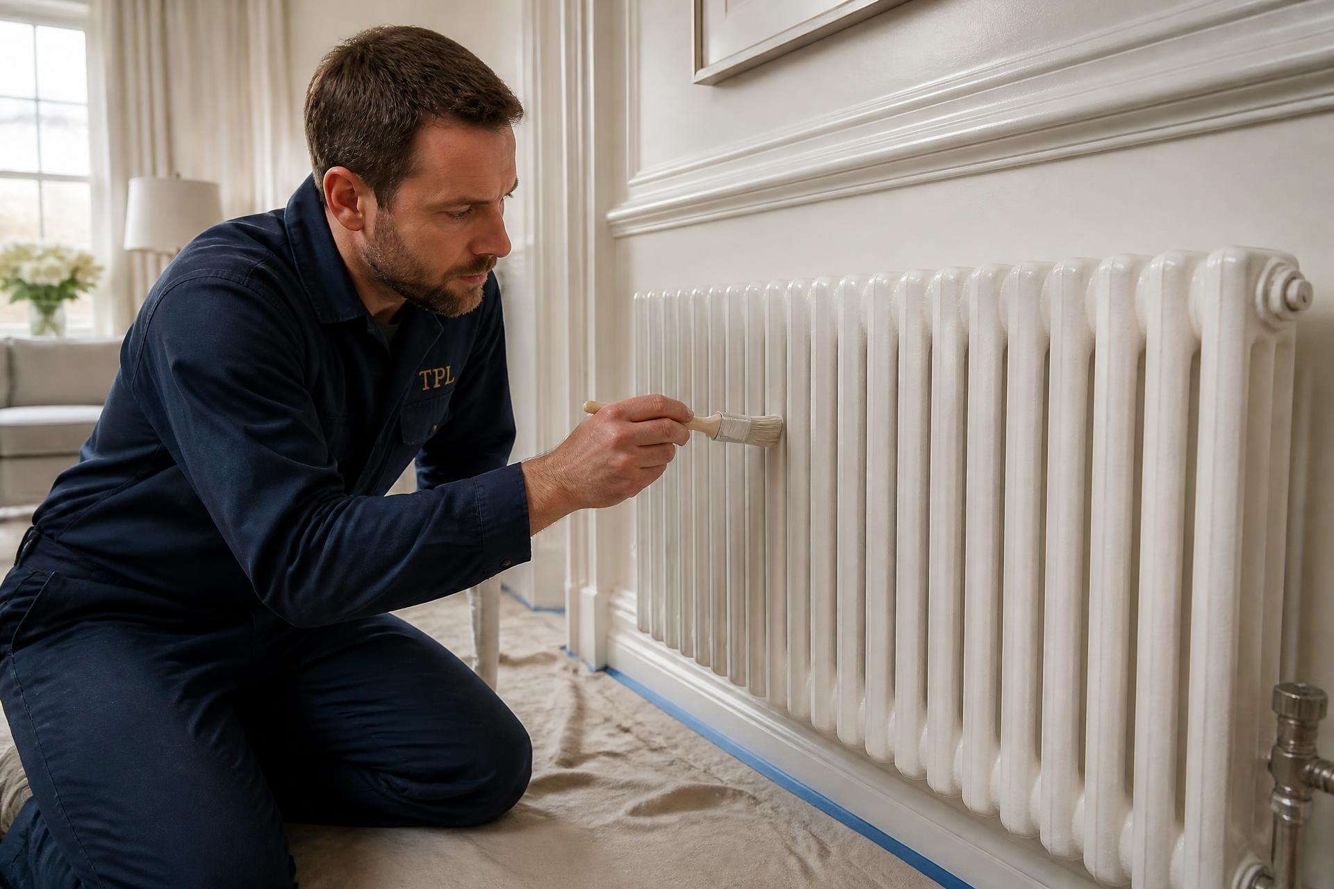 Radiator Painting — specialist painting and decorating work by The Painters London.